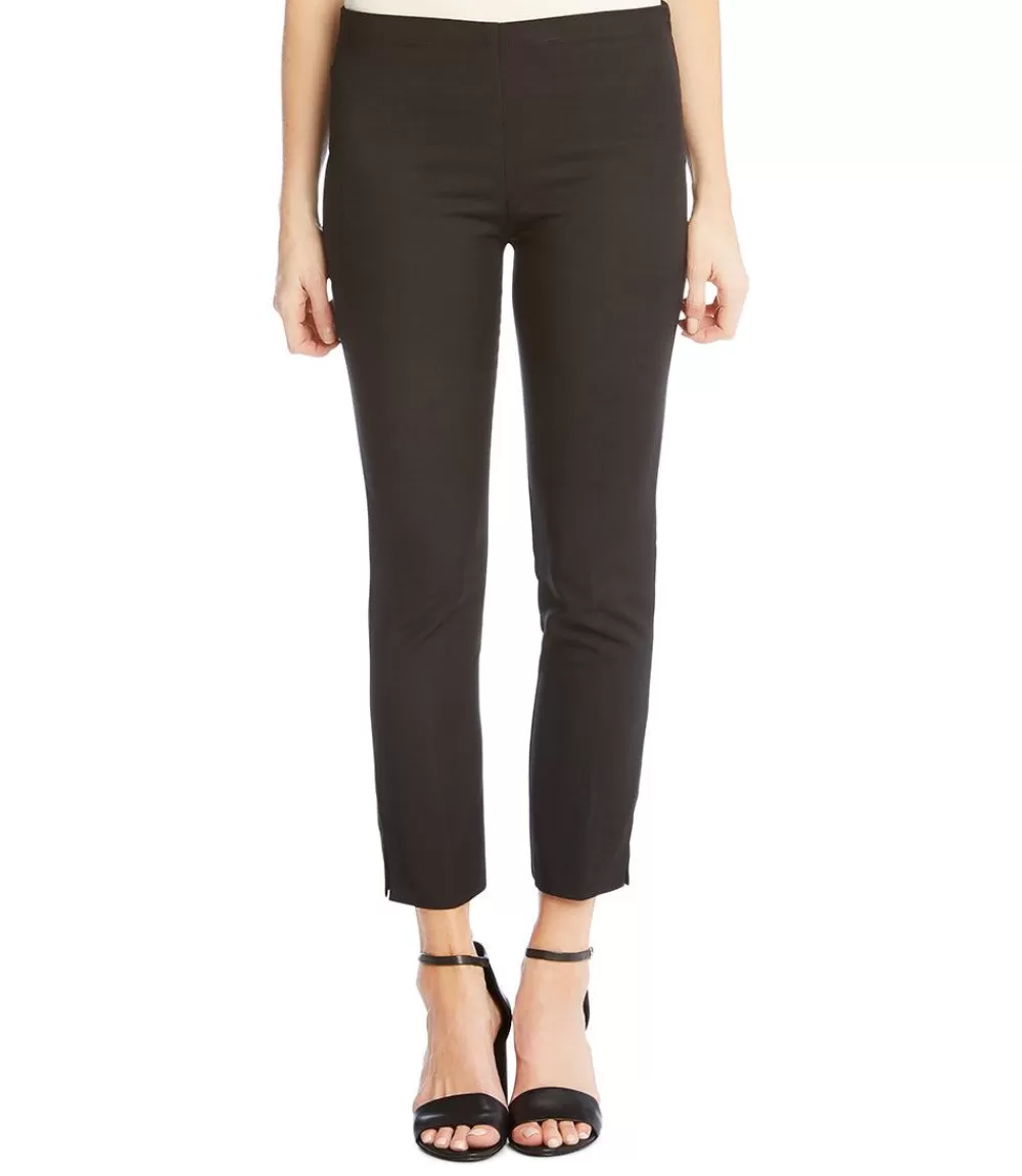 Soft Stretch Clean Front Cropped Pants>Karen Kane Cheap