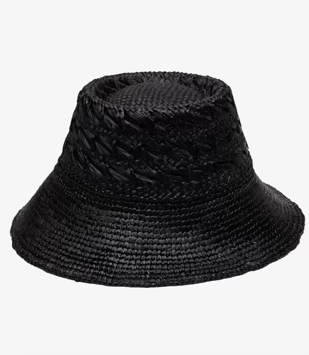 Straw Bucket Hat>Karen Kane Shop