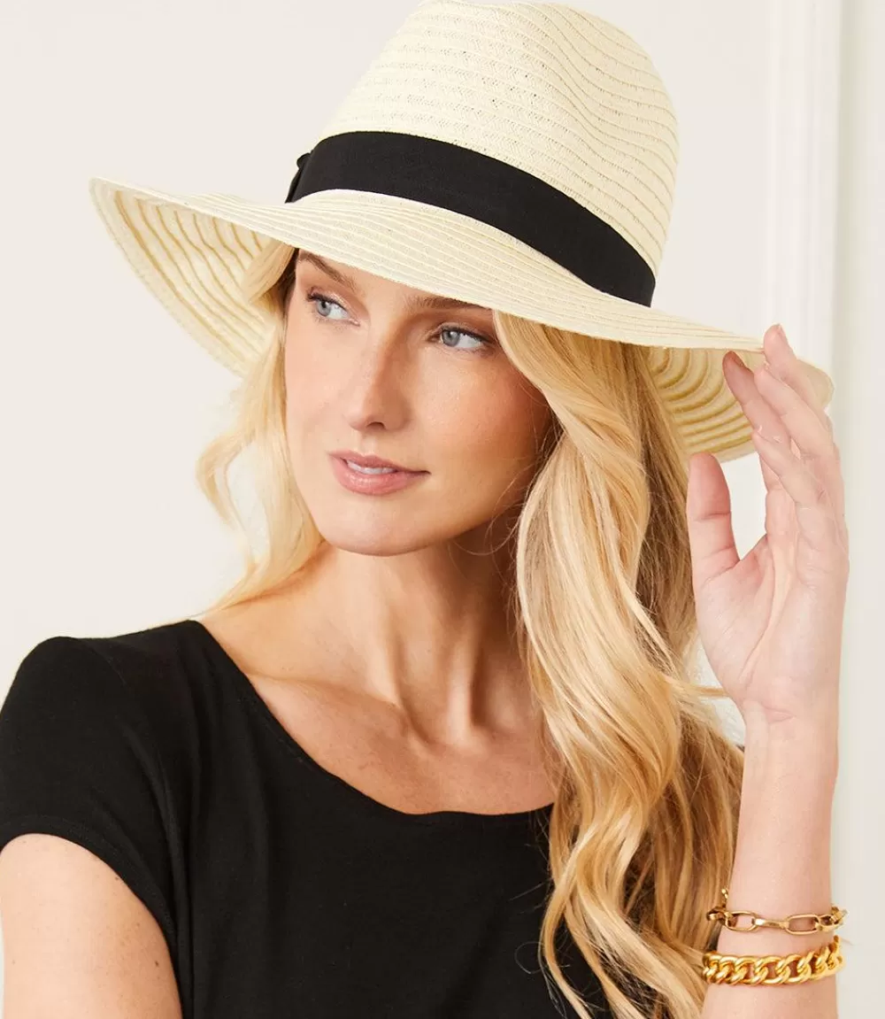 Straw Panama Hat>Karen Kane Discount