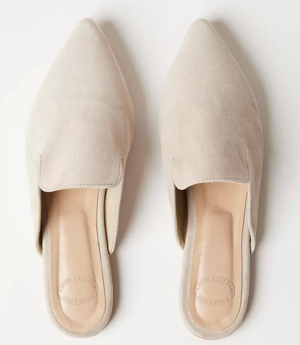 Suede Leather Mules>Karen Kane Outlet