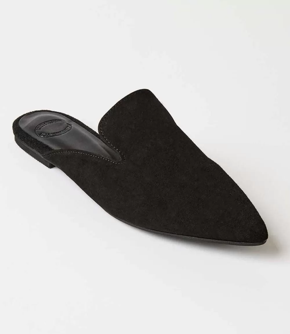 Suede Leather Mules>Karen Kane Store