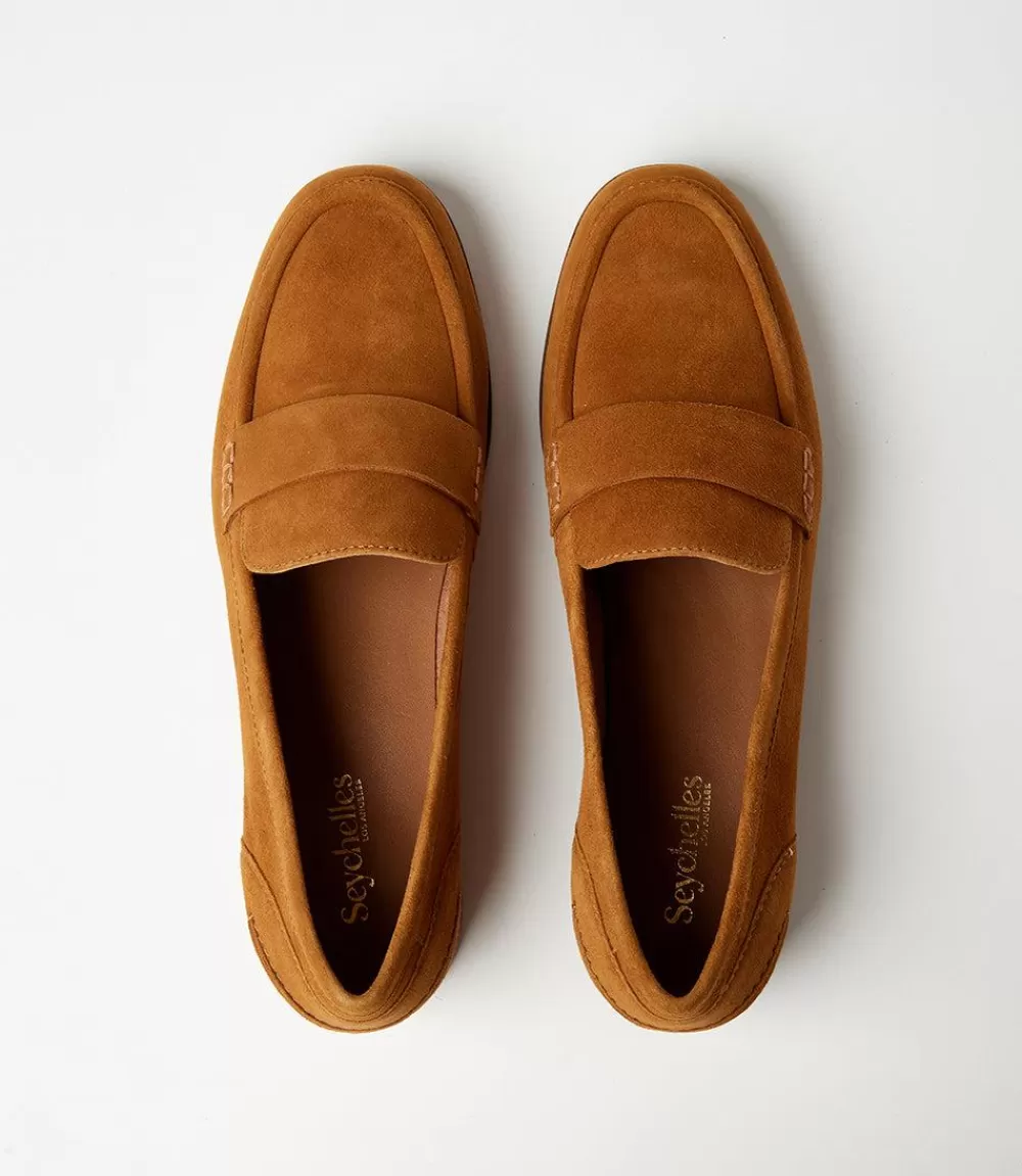 Suede Penny Loafers>Karen Kane Cheap