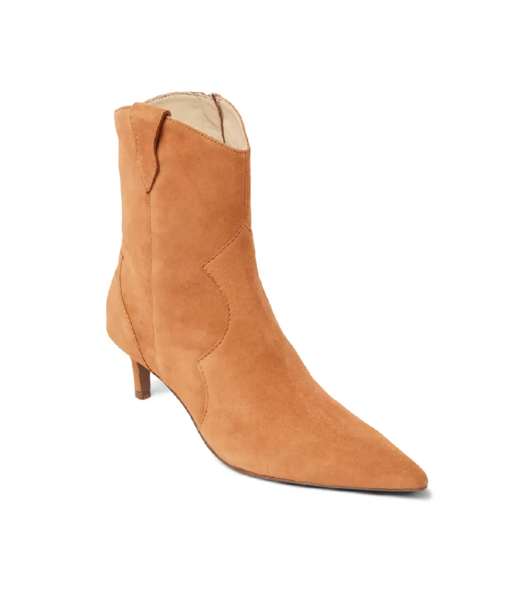 Suede Stiletto Ankle Boots>Karen Kane Fashion