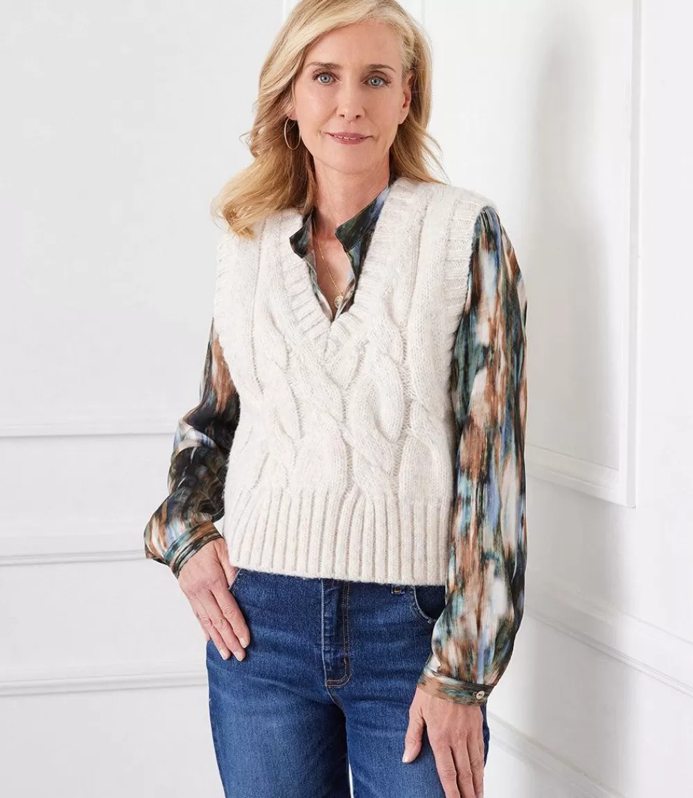 Sweater Vest>Karen Kane Flash Sale