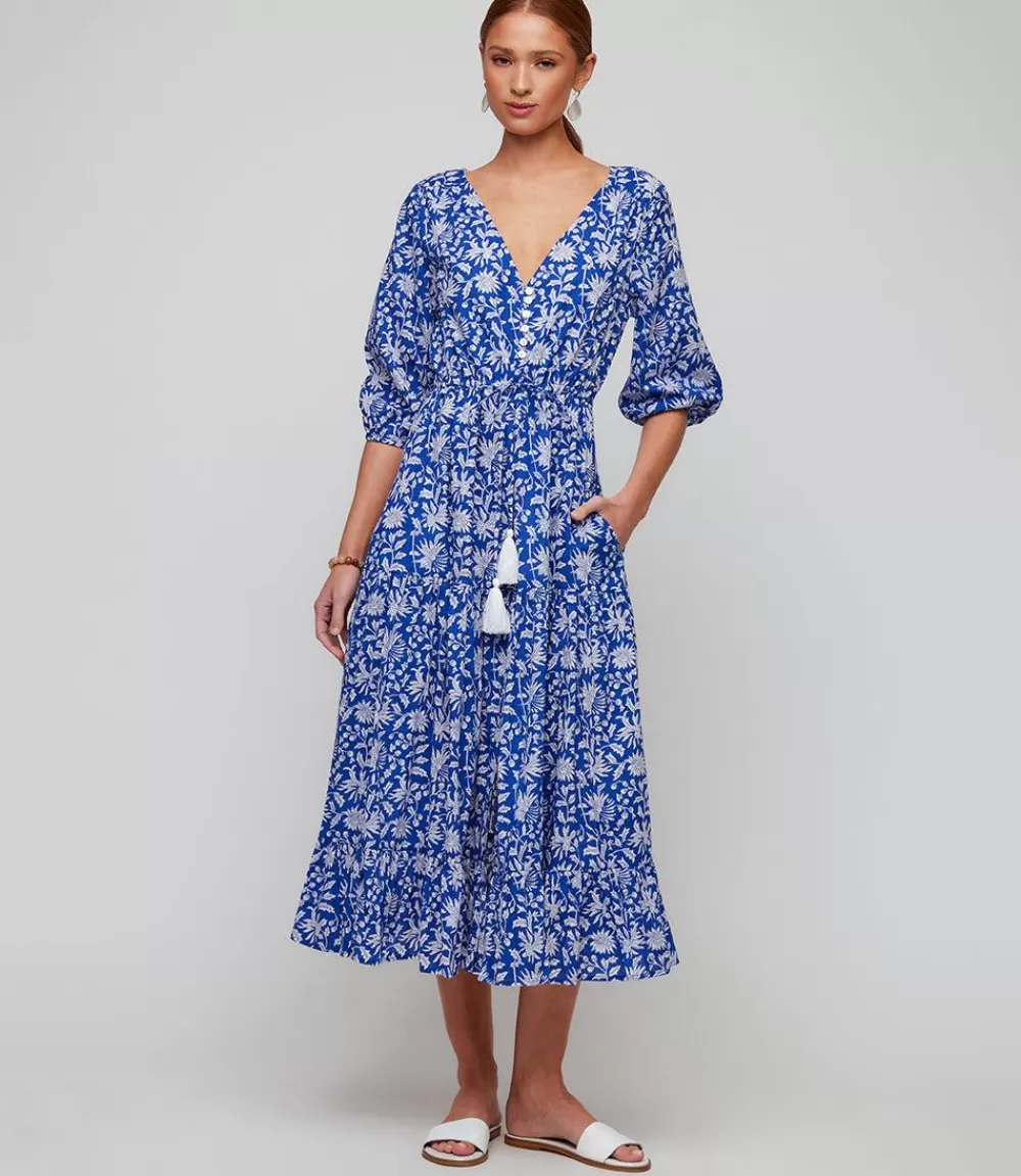 Tiered Midi Dress>Karen Kane Clearance