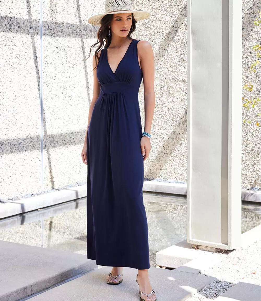 V-Neck Maxi Dress>Karen Kane Hot