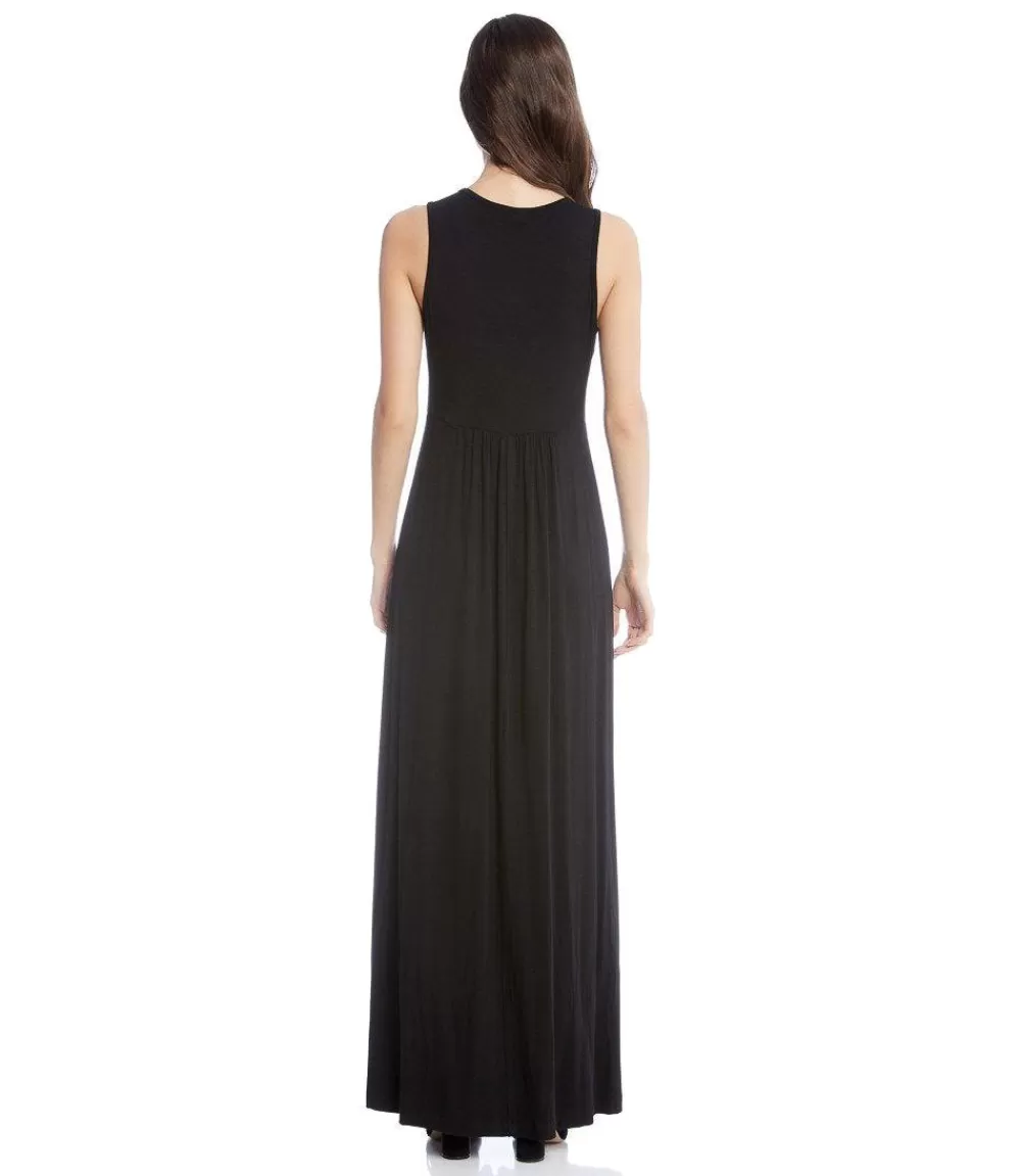 V-Neck Maxi Dress>Karen Kane Hot