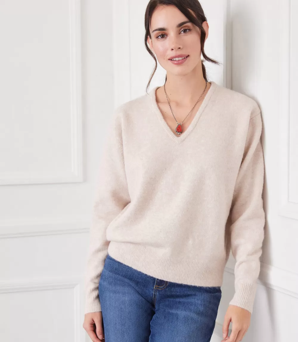 V-Neck Sweater>Karen Kane Flash Sale