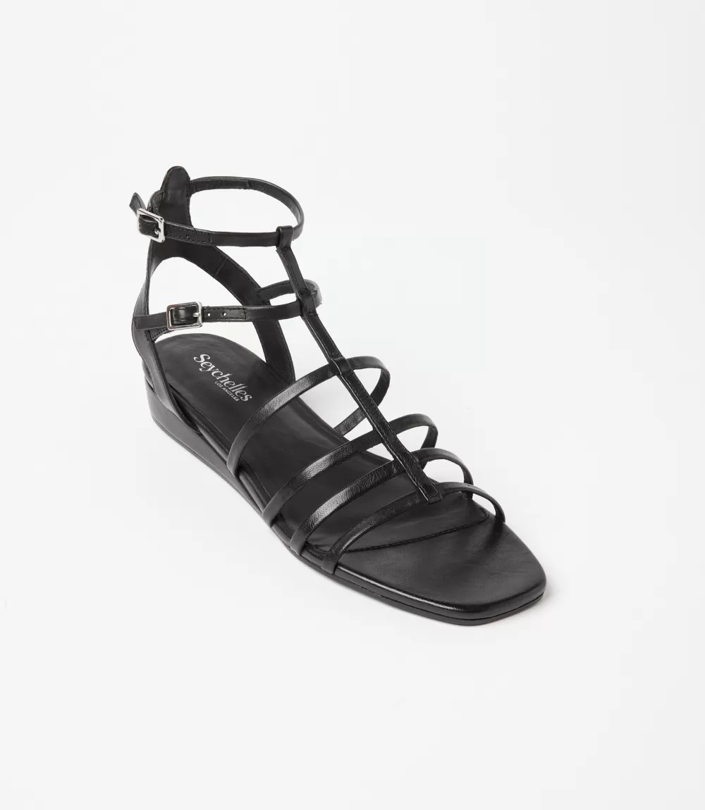 Wedged Gladiator Sandals>Karen Kane Outlet