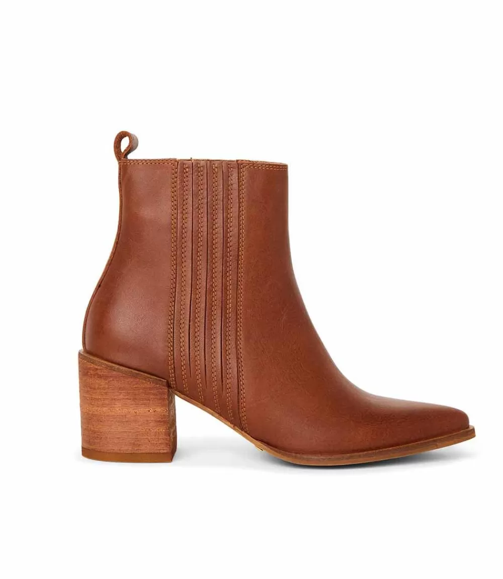 Western Chelsea Leather Booties>Karen Kane New