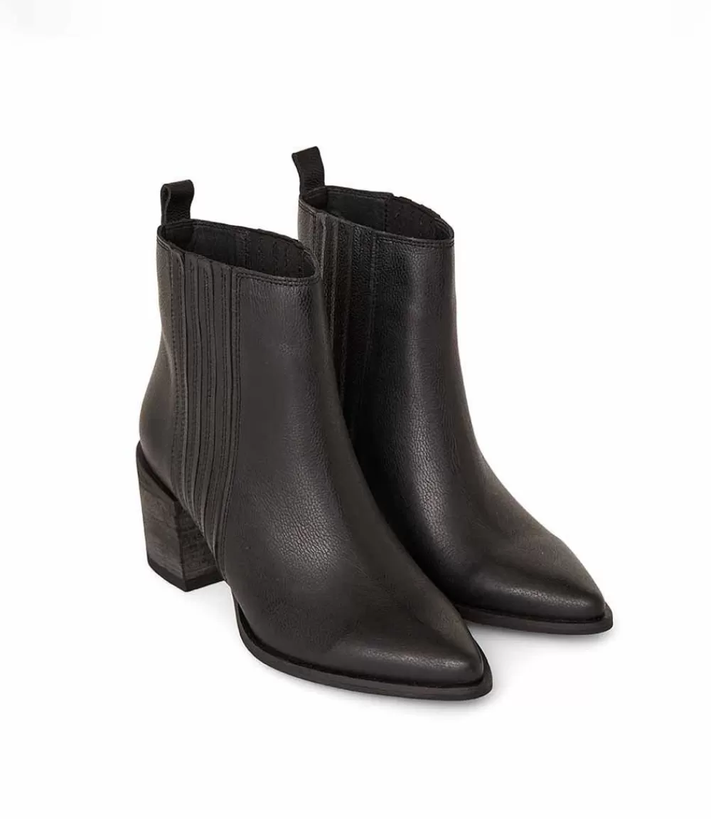 Western Chelsea Leather Booties>Karen Kane Outlet