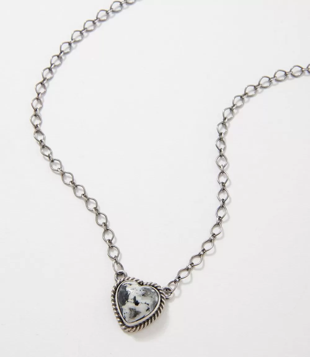 Buffalo Heart Pendant Necklace>Karen Kane New