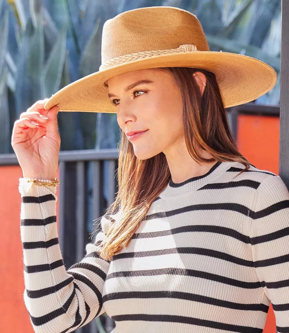 Wide Brim Palm Leaf Hat>Karen Kane Best